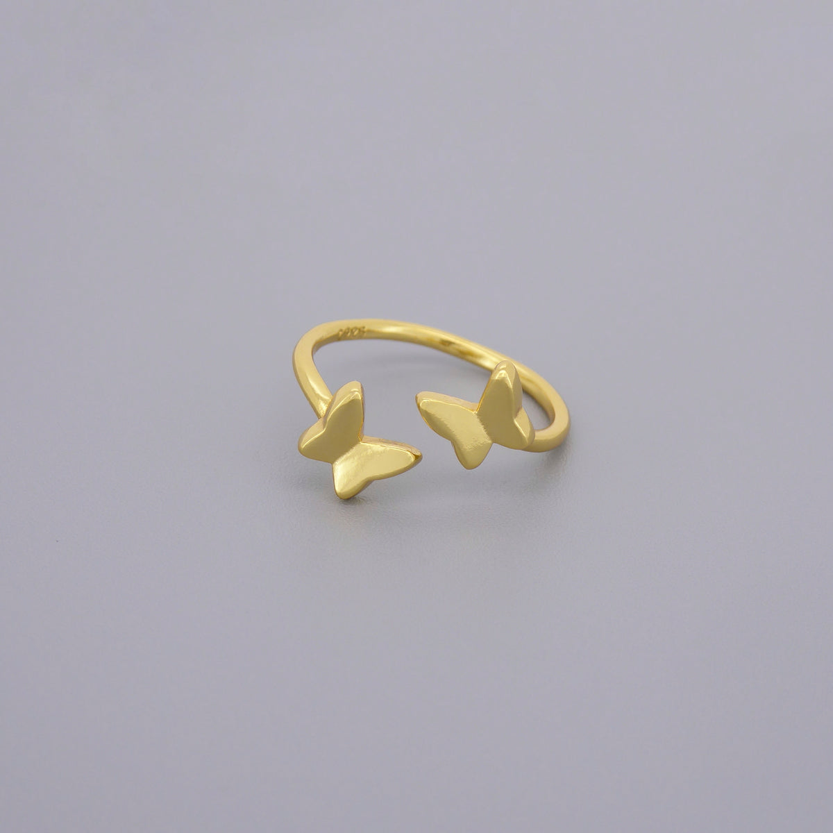 Adjustable Butterflies Rings