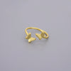 Adjustable Butterflies Rings