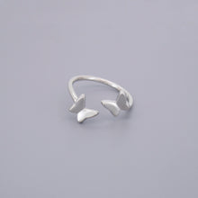 Adjustable Butterflies Rings