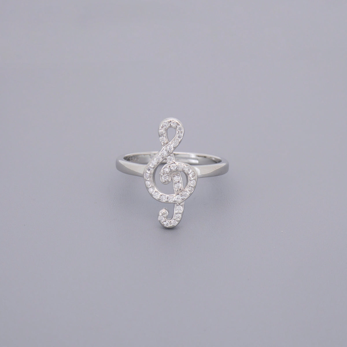 Adjustable Treble Clef Rings