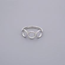 Adjustable Circles Rings