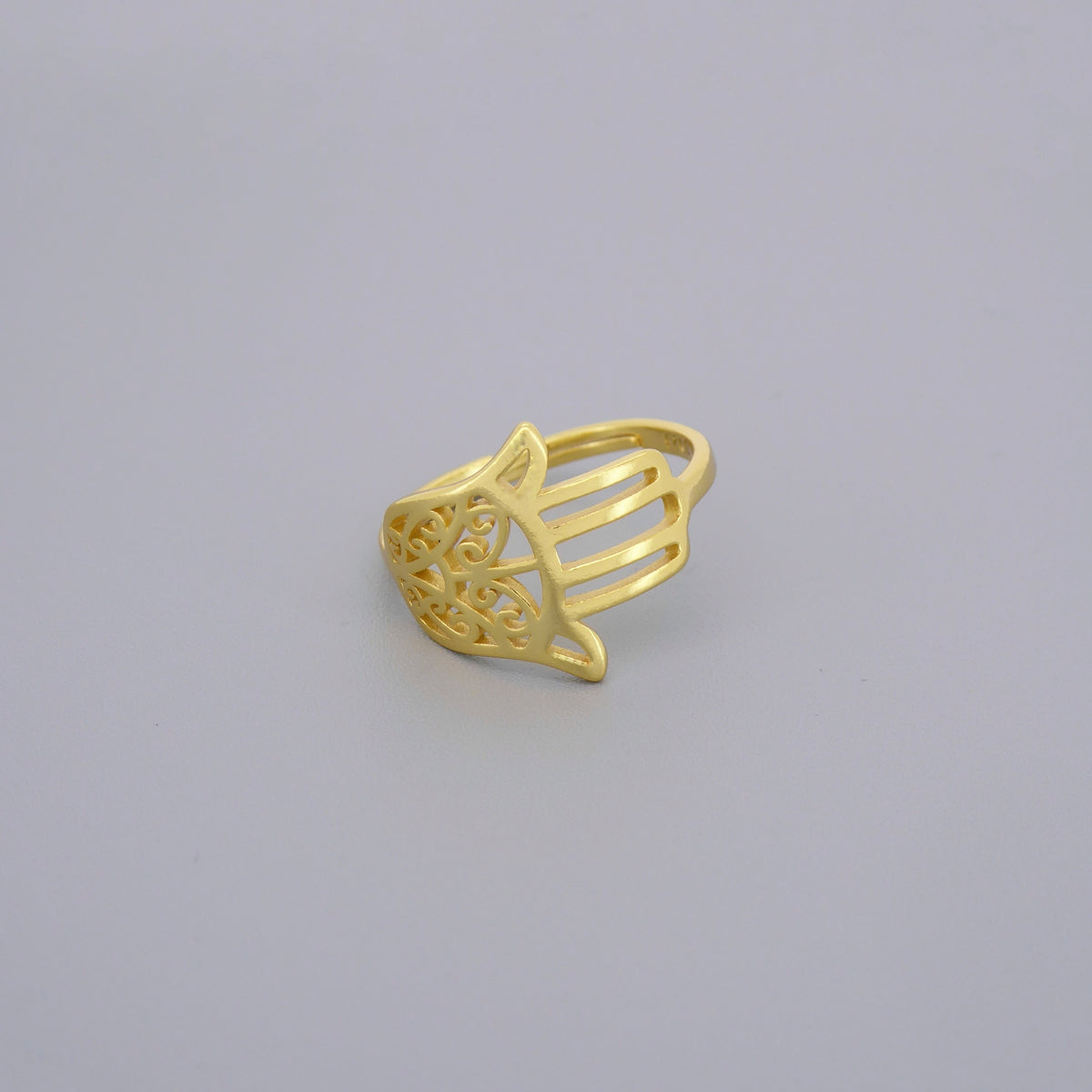 Adjustable Hand Hamsa Rings