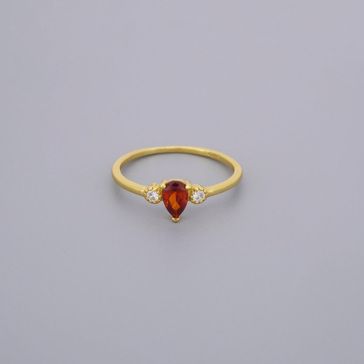 Ruby Look Drop Rings