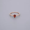 Ruby Look Drop Rings