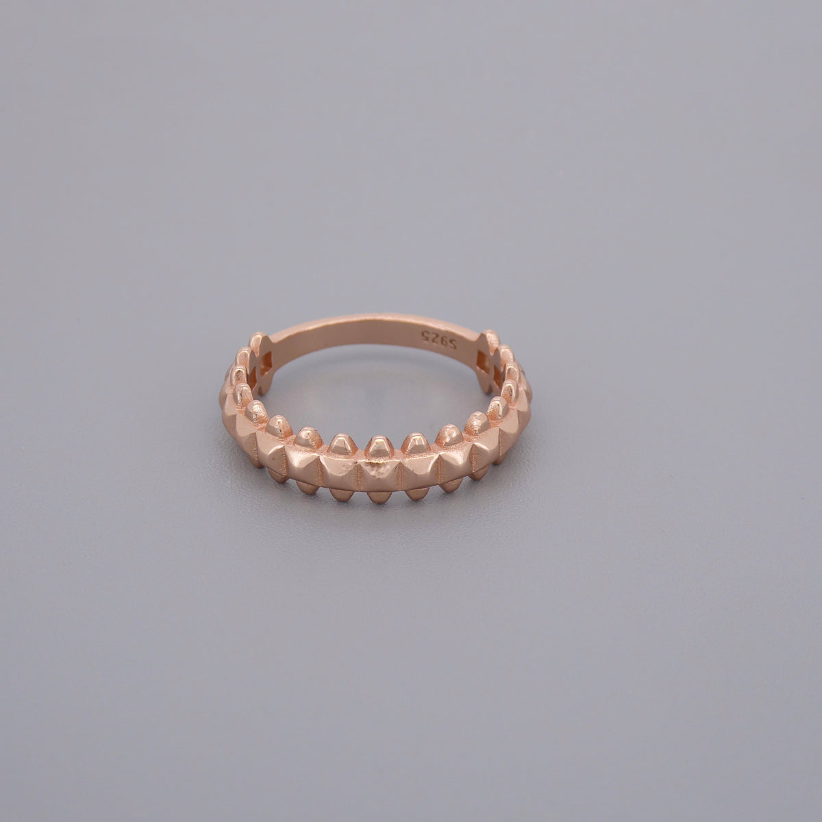 Nails Half Eternity Ring