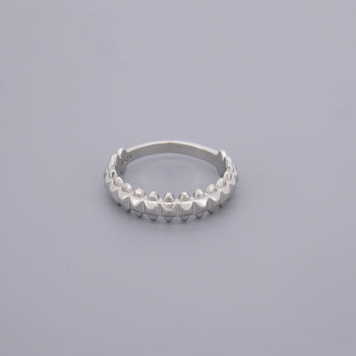Nails Half Eternity Ring