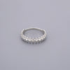 Nails Half Eternity Rings