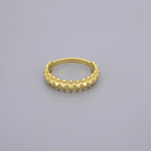 Nails Half Eternity Ring