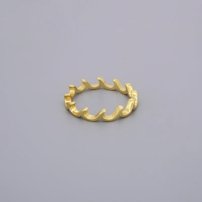 Eternity Wave Rings