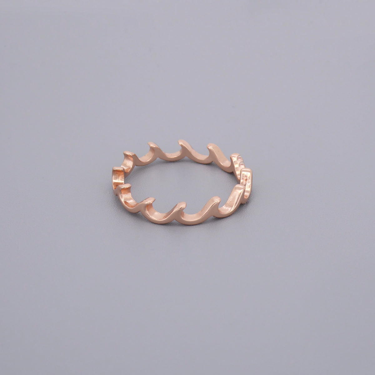 Eternity Wave Rings