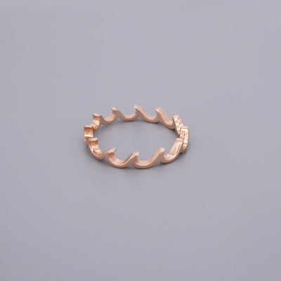 Eternity Wave Rings