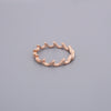 Eternity Wave Rings