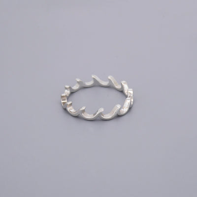 Eternity Wave Rings