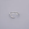 Small Moon Star Adjustable Rings