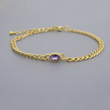 Cz Stones Chain Bracelets
