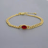 Cz Stones Chain Bracelets