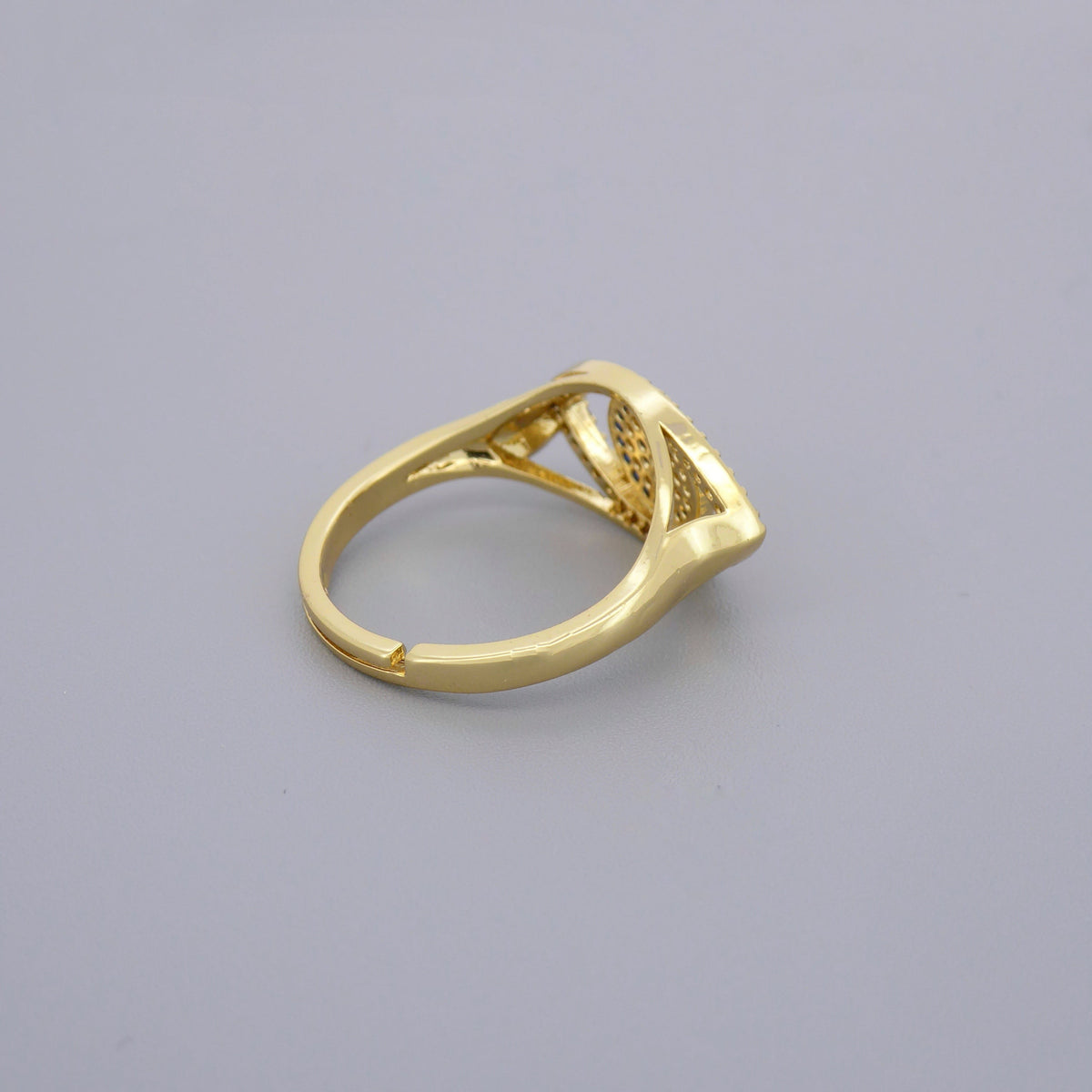 Evil Eye CZ Ring