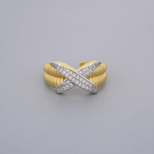 CZ Cross Ring