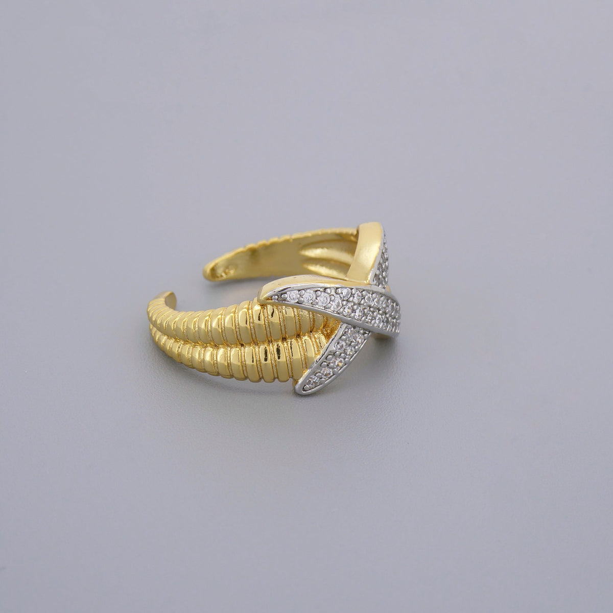 CZ Cross Ring