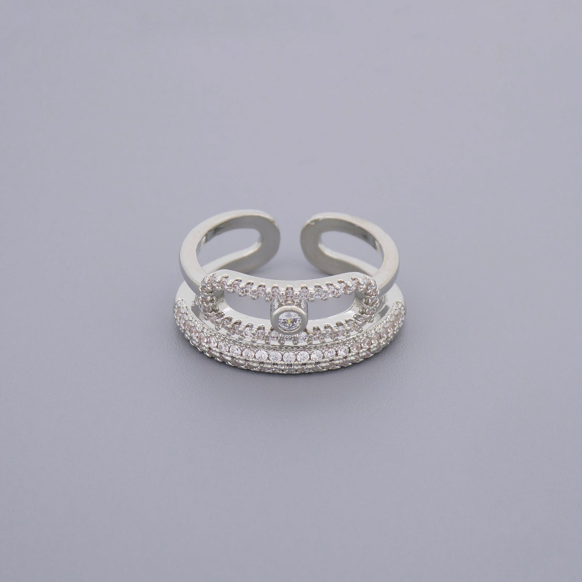 CZ Pave Ring