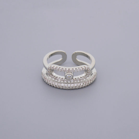 CZ Pave Ring