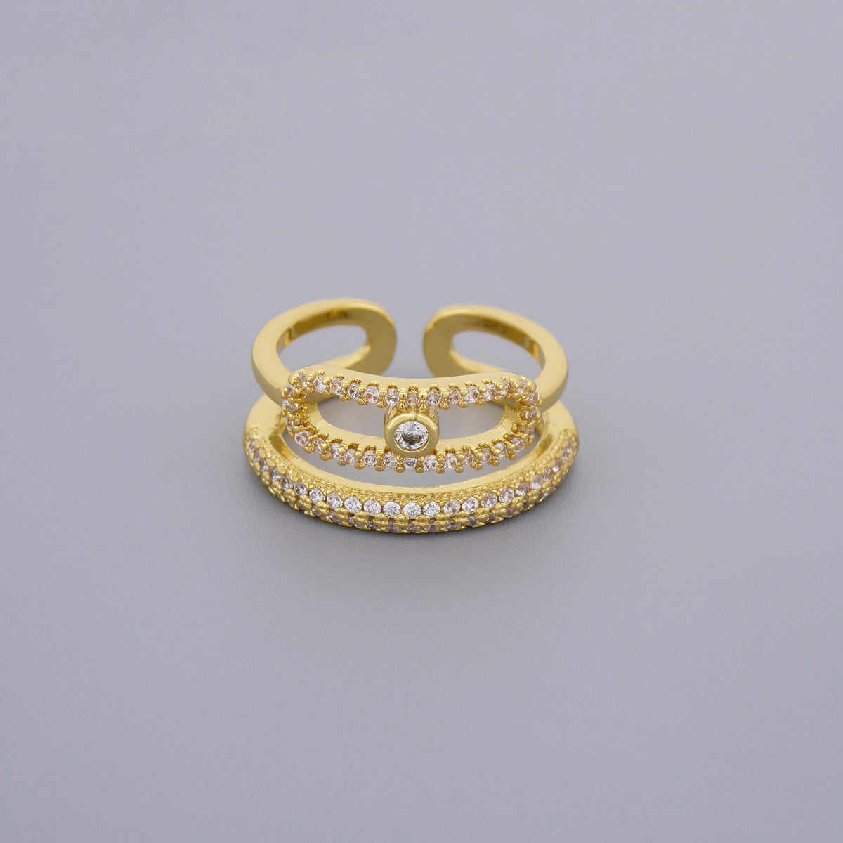 CZ Pave Ring