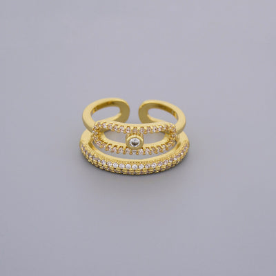 CZ Pave Ring