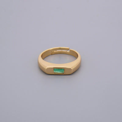 Cz Signet Ring