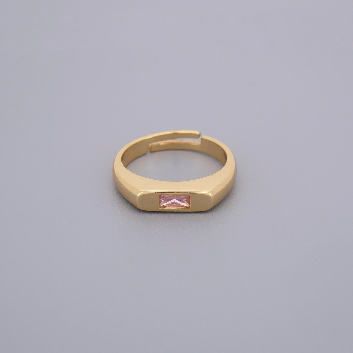 Cz Signet Ring