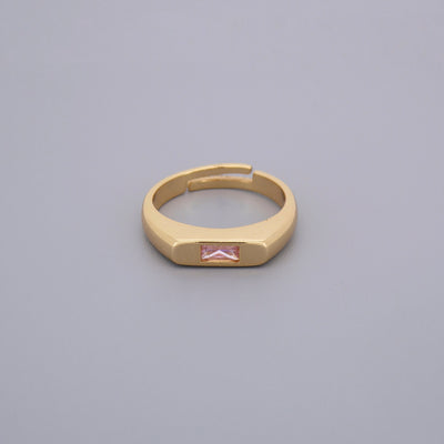 Cz Signet Ring