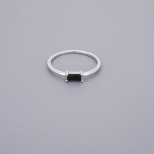 Black Cz Band Rings