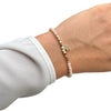 Star Bead Bracelets in Gold Plated