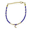 Moon Bead Bracelets in Gold Plated