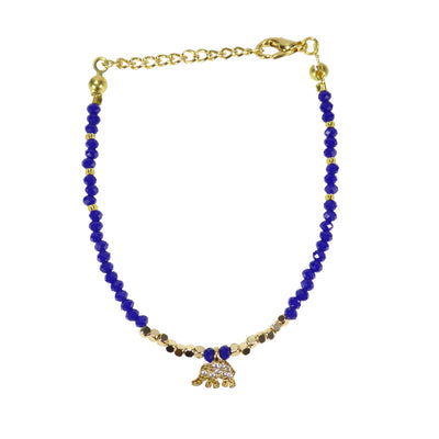 Elephant Bead Bracelets in Gold Plated