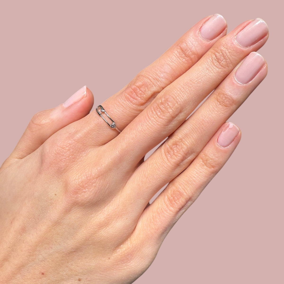 Safety Pin Rings