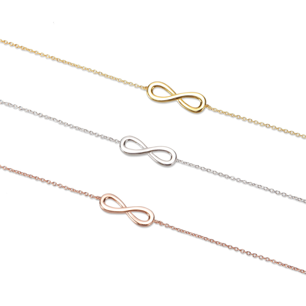 Plain Infinity Bracelet