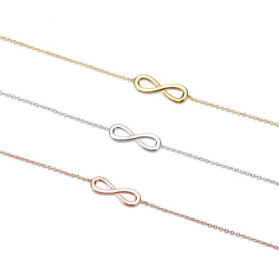 Plain Infinity Bracelet