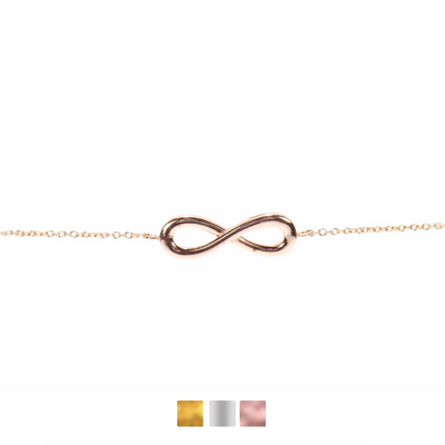 Plain Infinity Bracelet