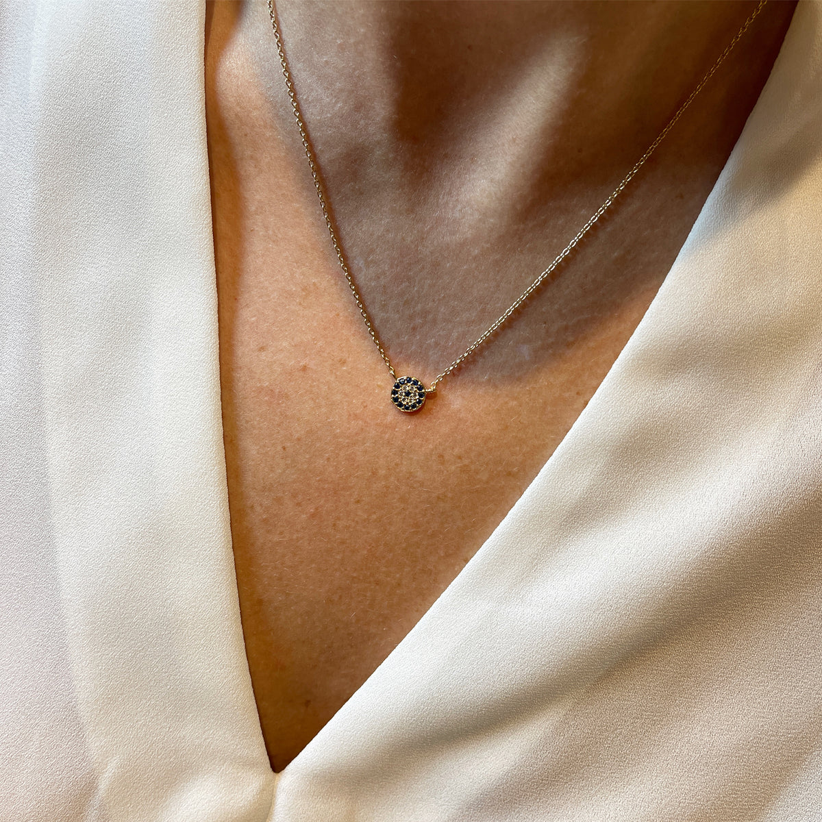 Small Evil Eye Necklaces