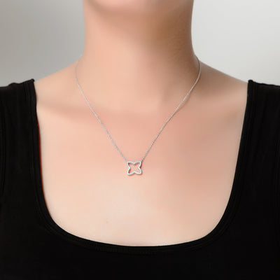 Sharp Clover Necklaces