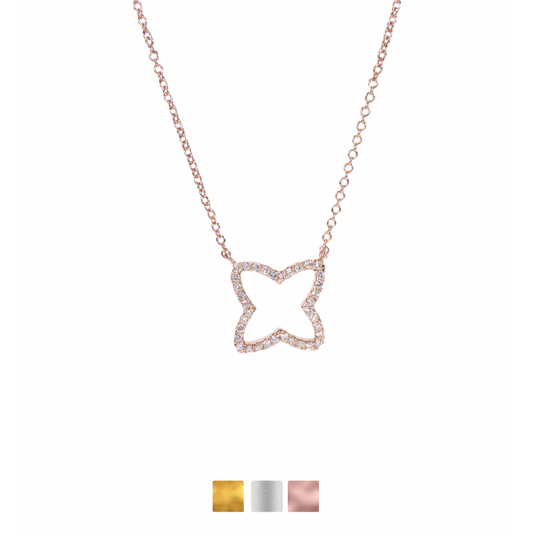 Sharp Clover Necklaces