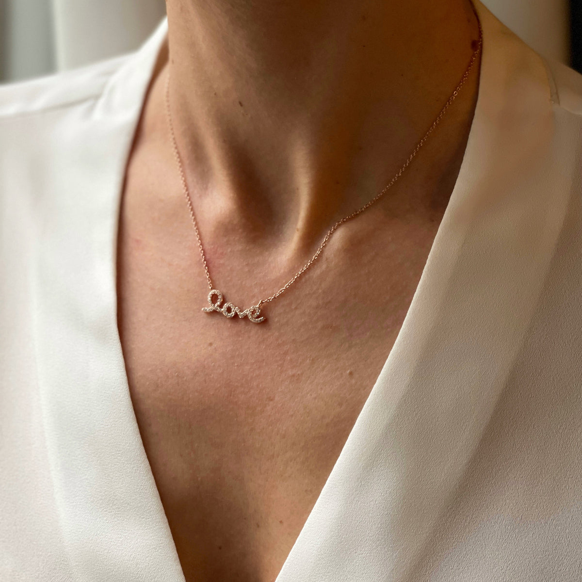 Love Necklaces Cz