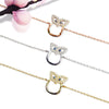 Owl Bracelet Cz