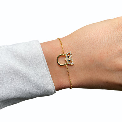 Owl Bracelet Cz