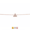 Triangle Bracelet Cz