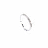 Half Eternity Stacking Rings