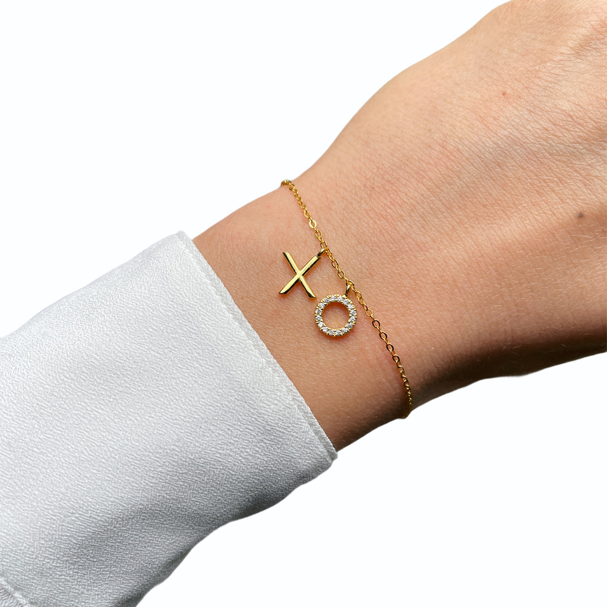 XO Bracelet Cz