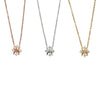 Four Diamonds Clover Necklaces