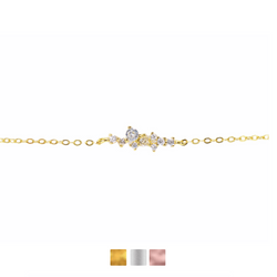Cluster Bracelet CZ