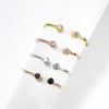 Adjustable Double Stone Rings